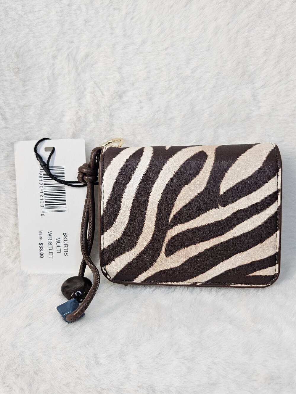 Steve Madden Zebra Print Wallet NWT - Picture 5 of 9